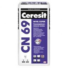 Ceresit CN 69 Самовыравнивающаяся смесь для выравнивания пола (толщина слоя 3-15 мм), 25 кг